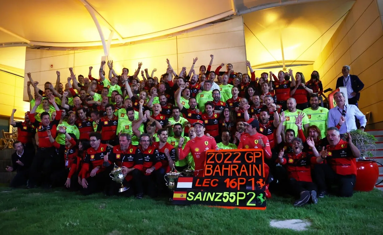vittoria gp bahrain ferrari