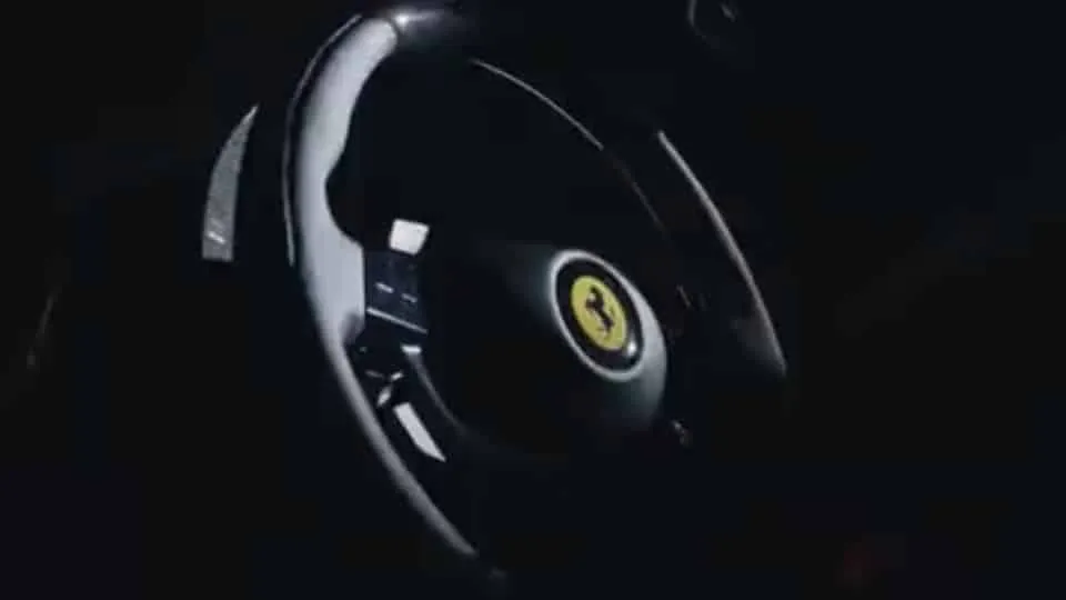 volante ferrari roma spider