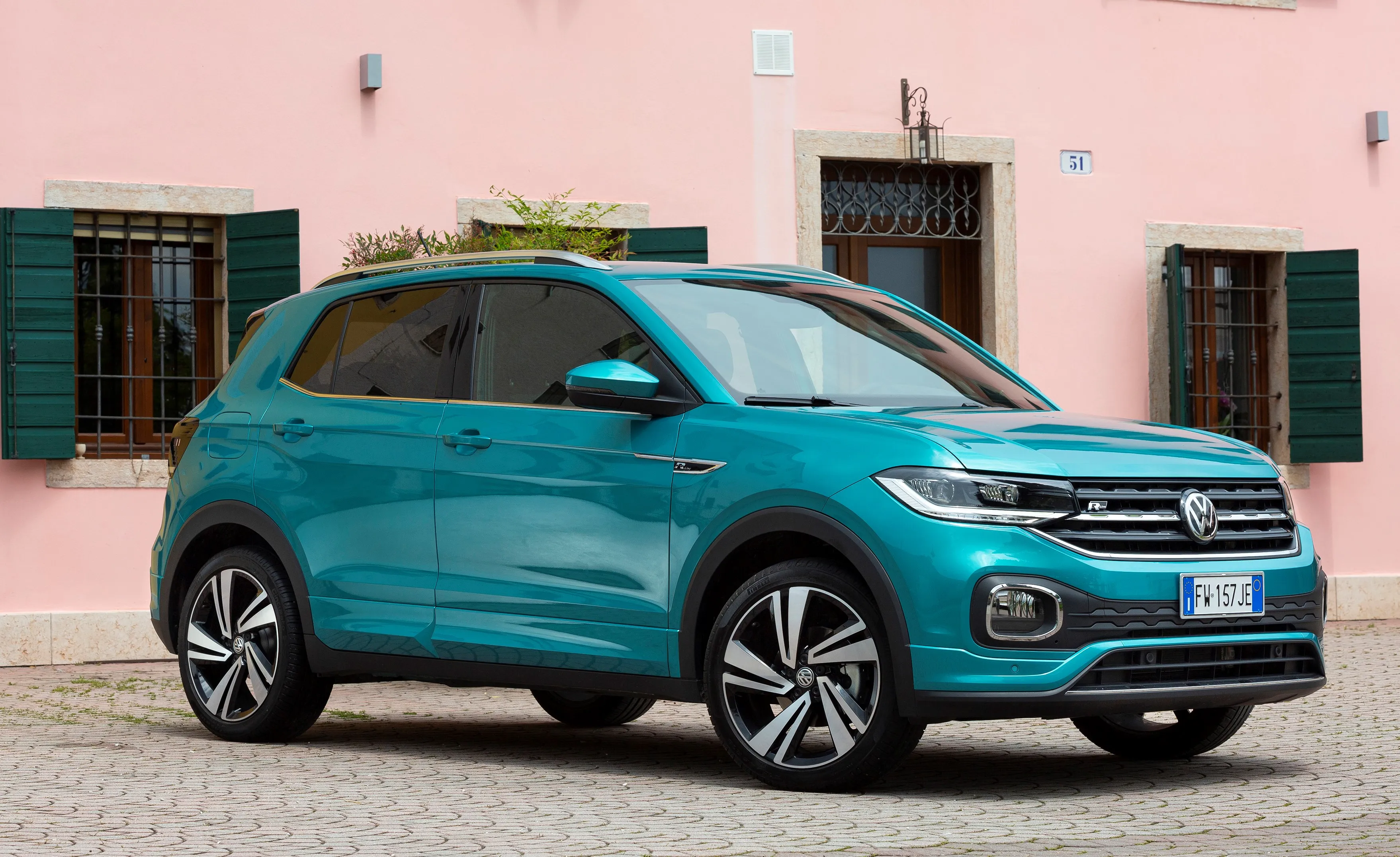 volkswagen t cross copertina blu 1