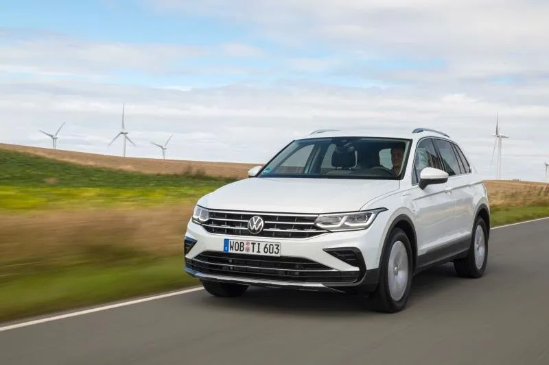 vw tiguan e hybrid frontale