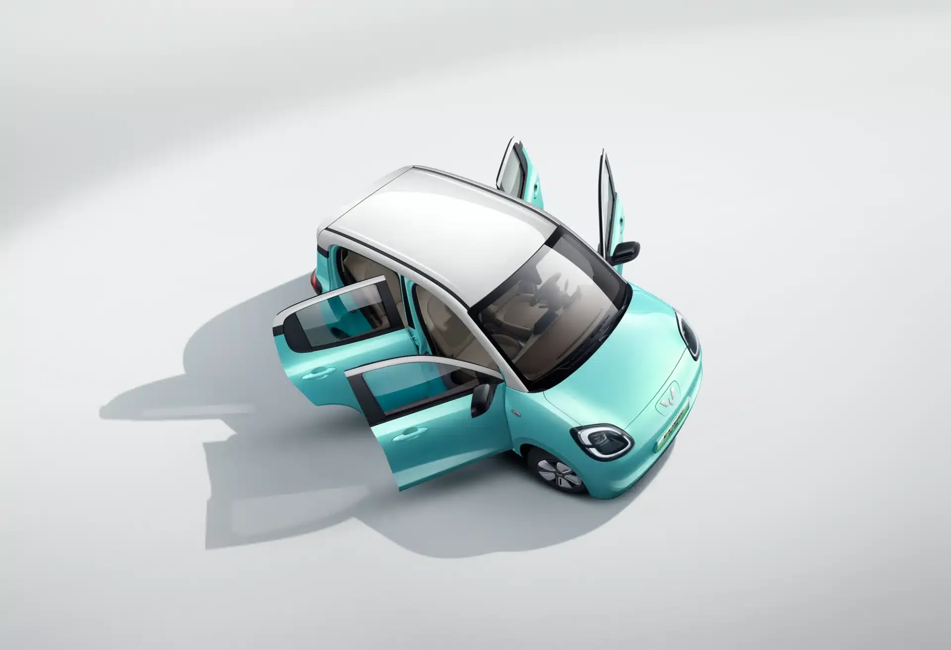 wuling hongguang mini ev four door 9