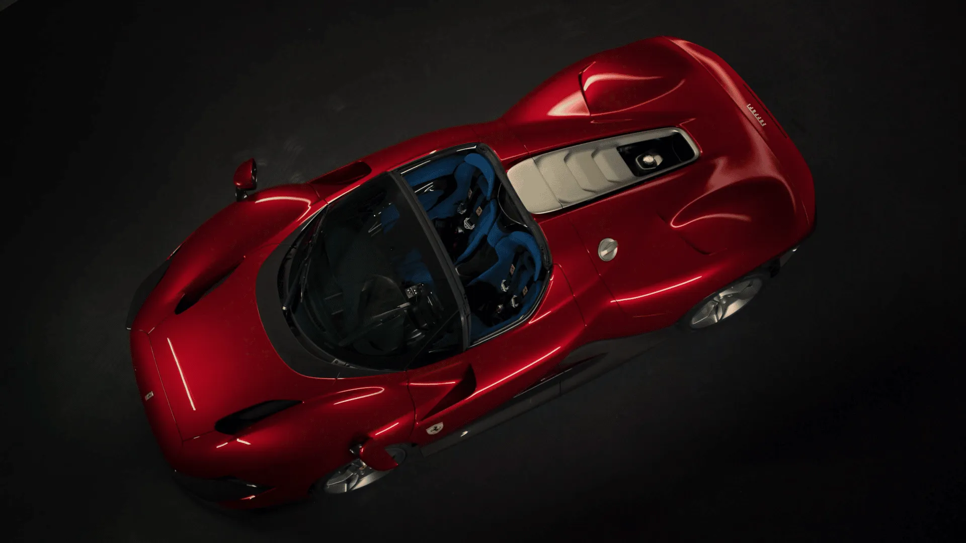 ferrari daytona sp3 dimensioni altezza