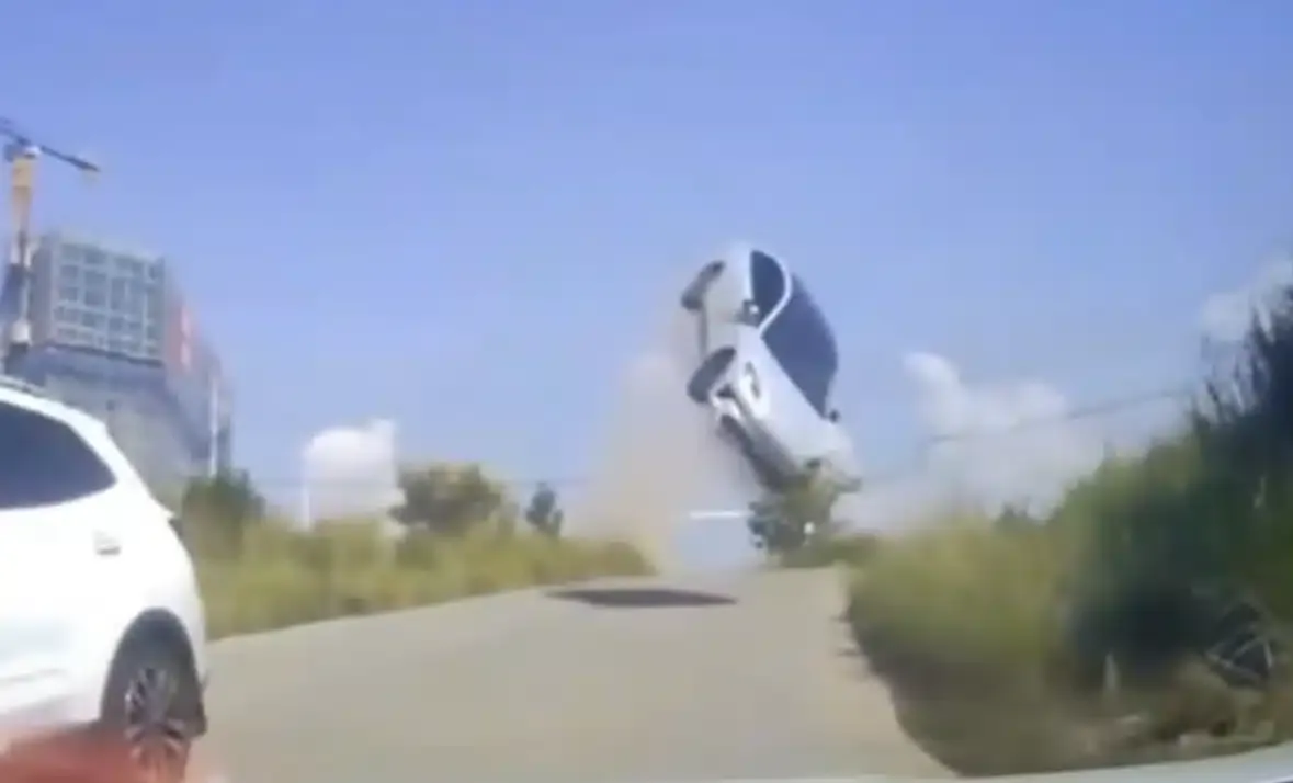 incidente video cina volante