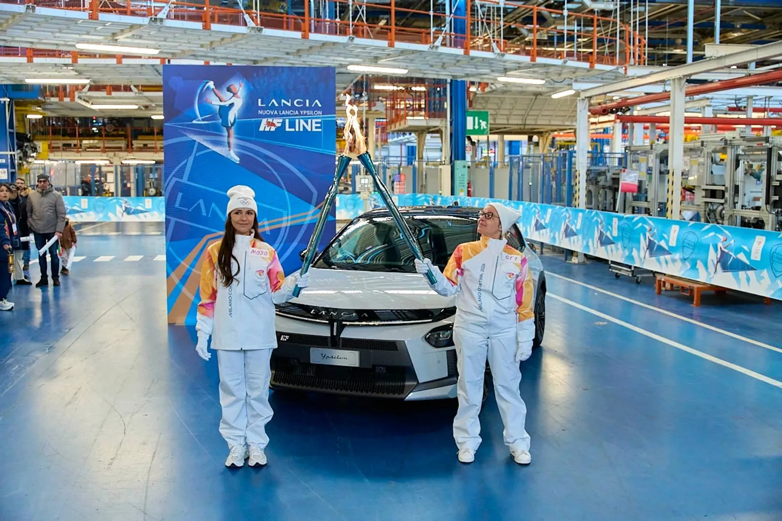 LanciacelebrailpassaggiodellaFiammaOlimpicanelloStabilimentodiMelfi