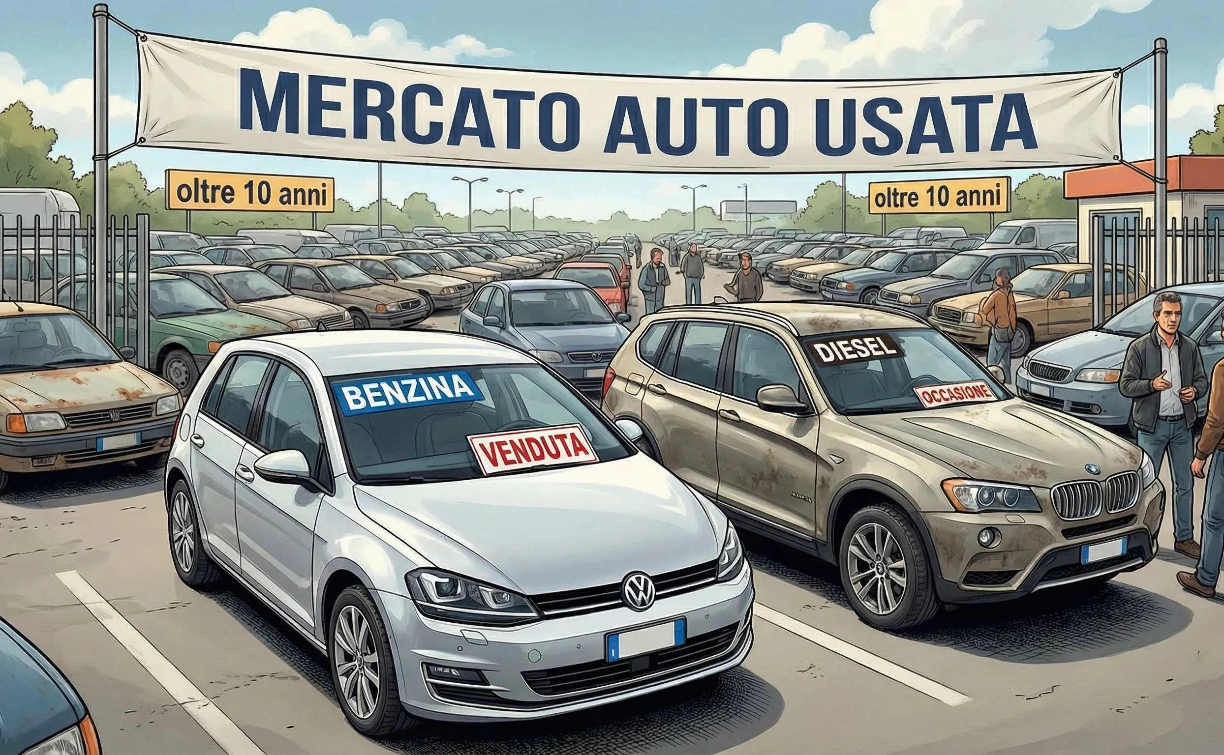 Mercato-auto-usata-benzina-vs-diesel