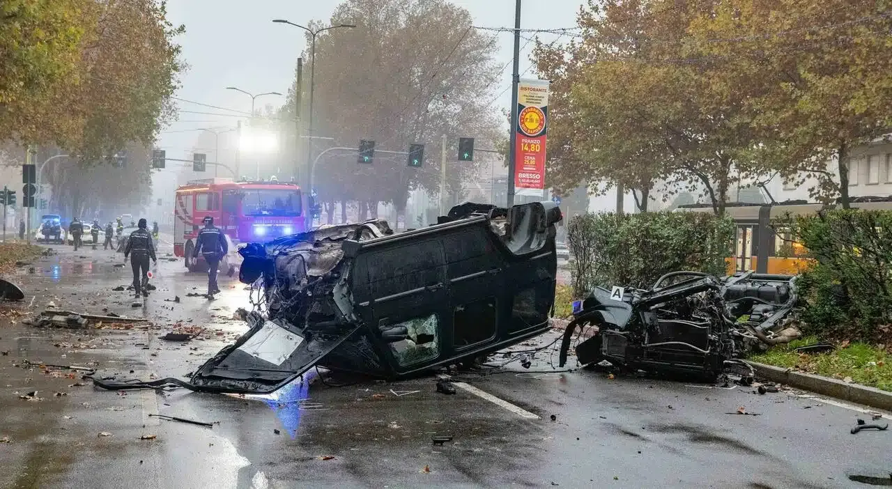 mercedes incidente milano