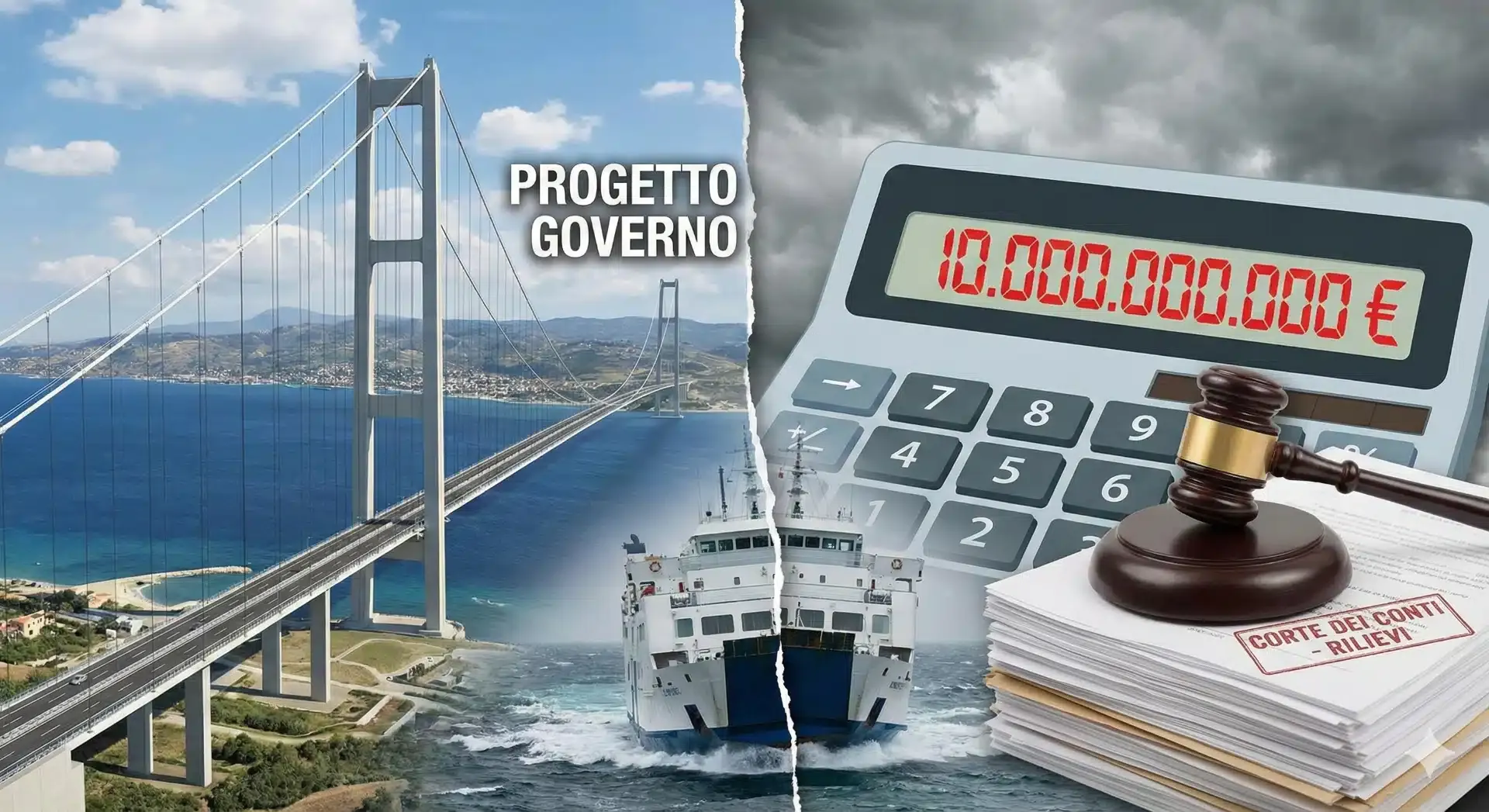 ponte sullo stretto di messina