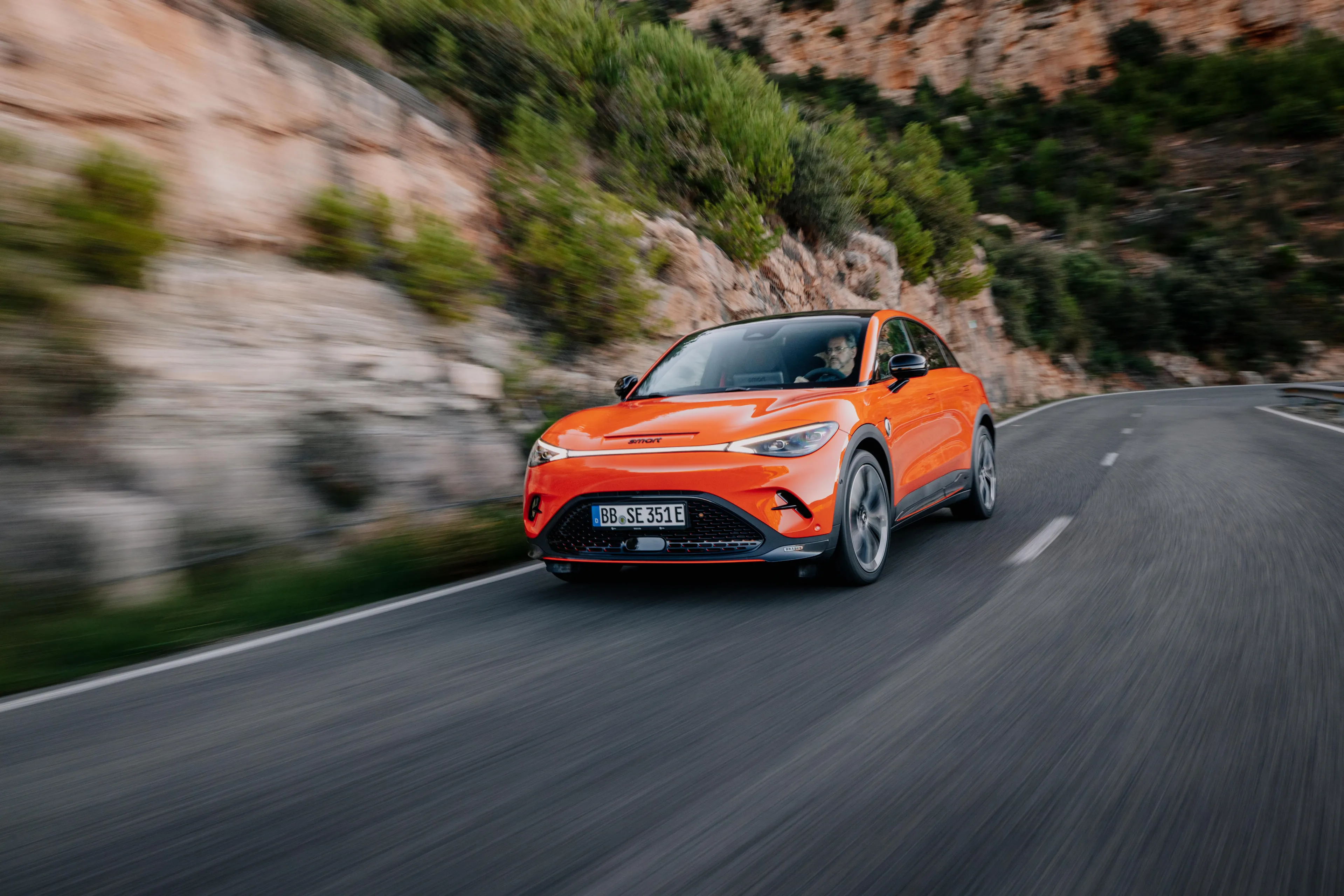 smart hashtag3 brabus photon orange exterior mallorca1