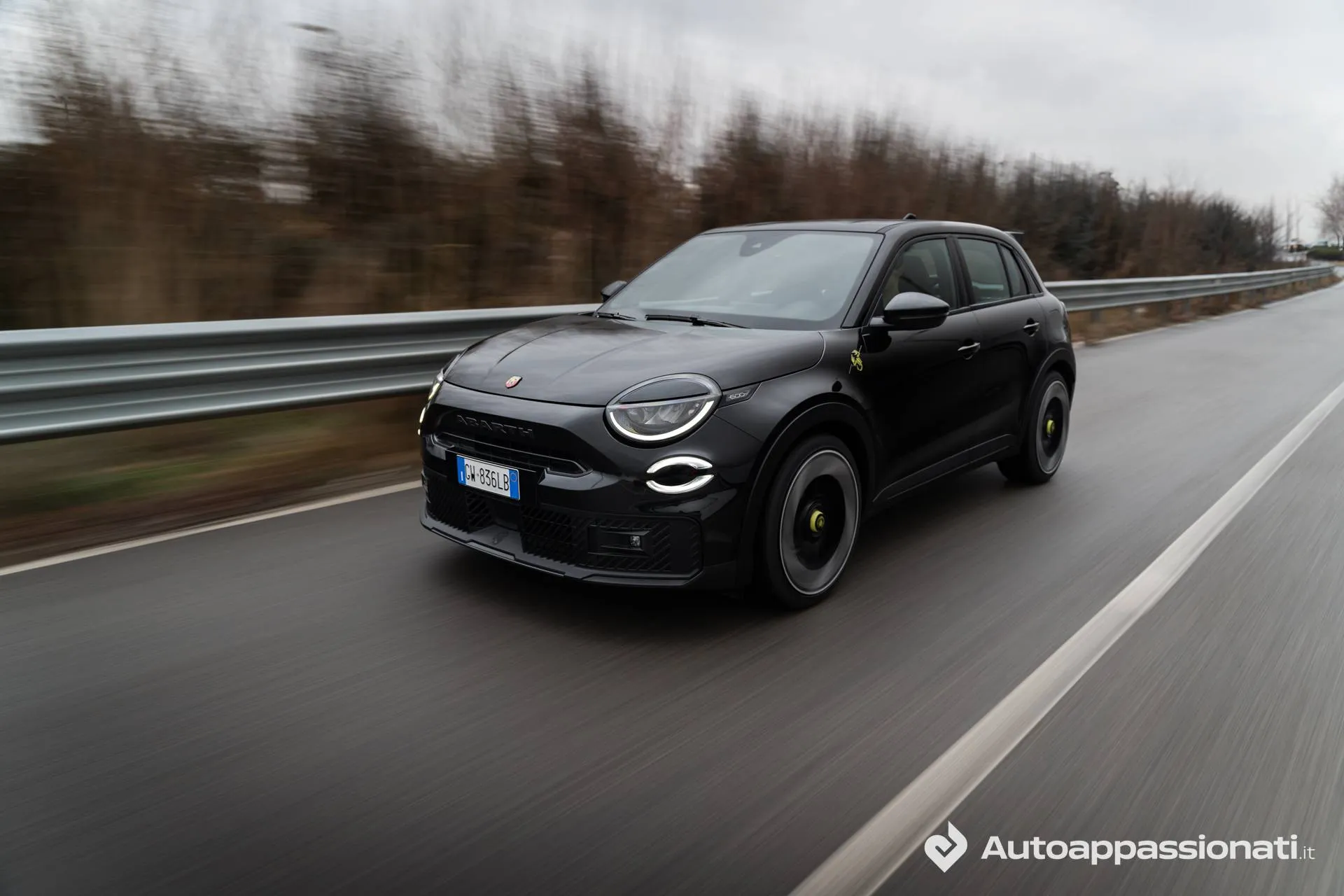 Abarth 600e dinamica front