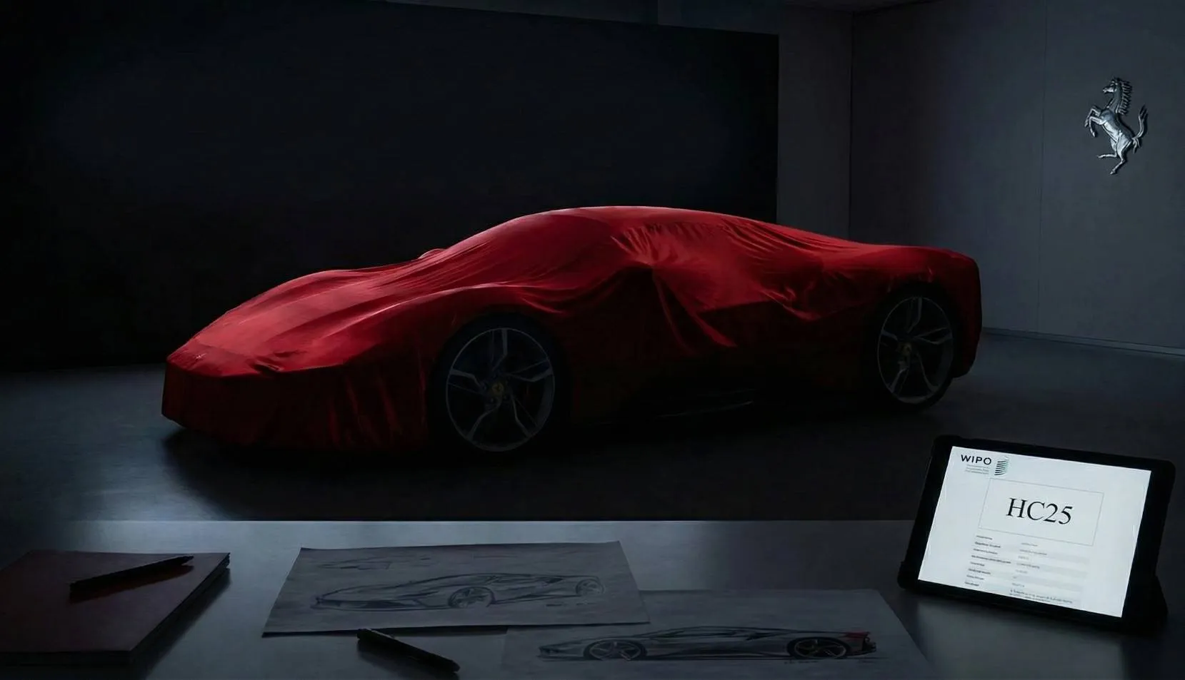 Render nuova Ferrari one-off