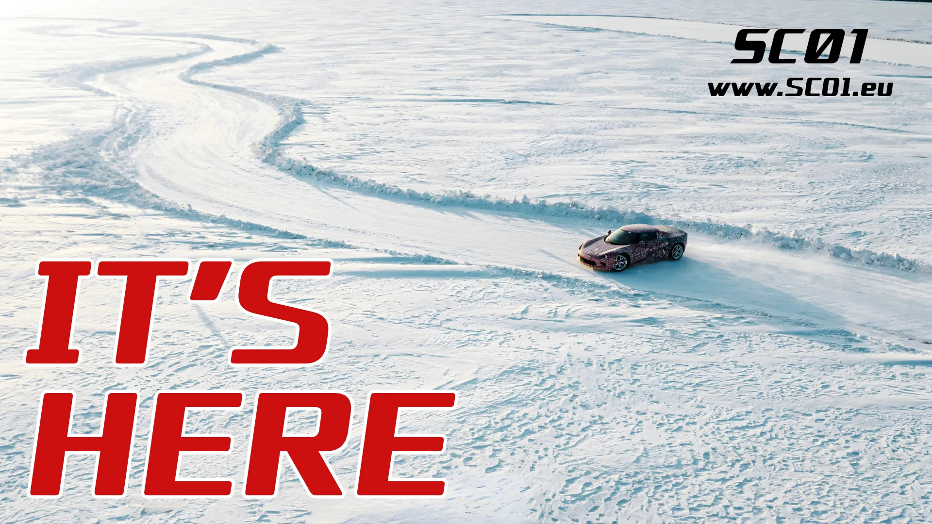 copertina del modello SC-01 che dice che è arrivato questo nuovo modello