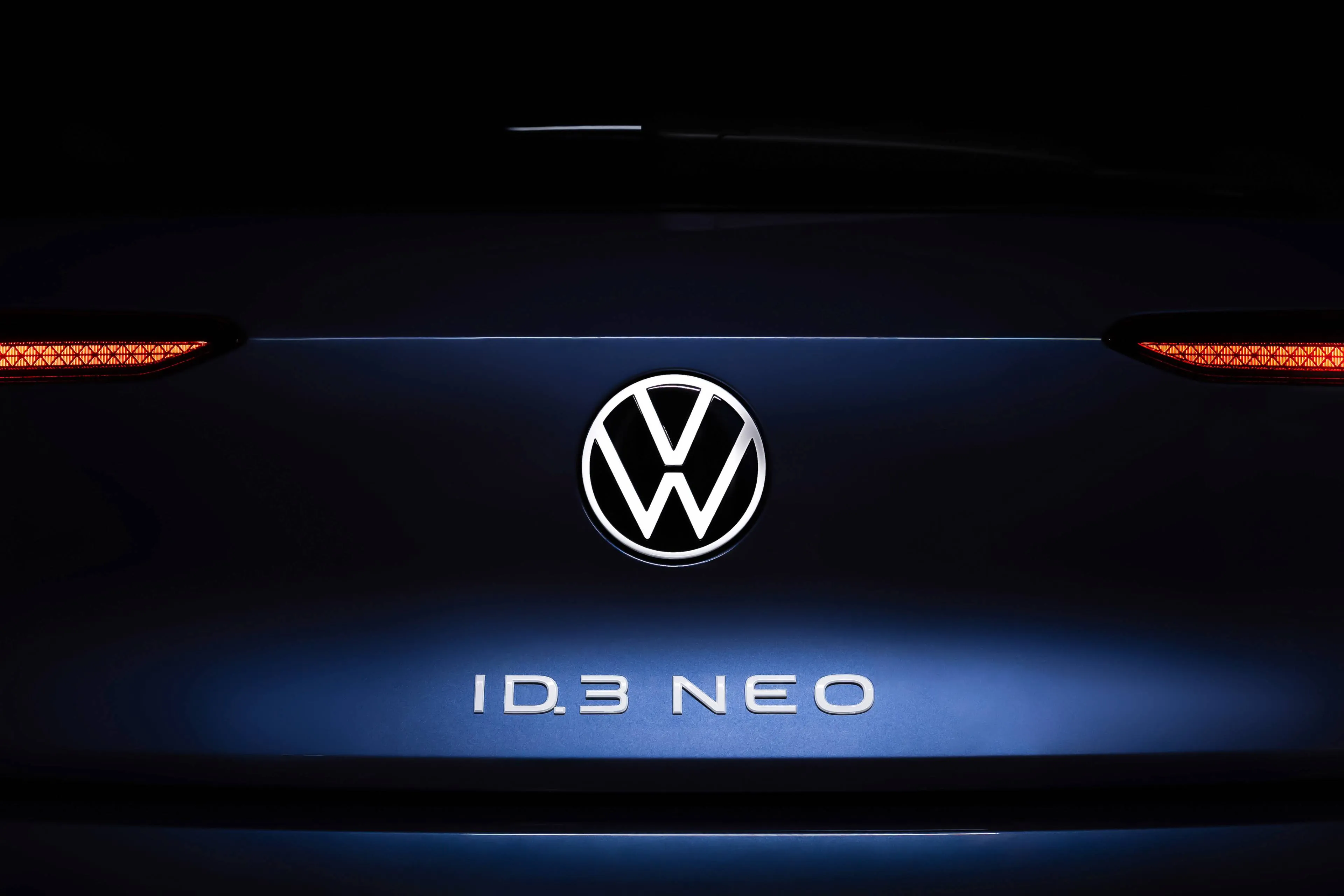 logo posteriore volkswagen id3 neo