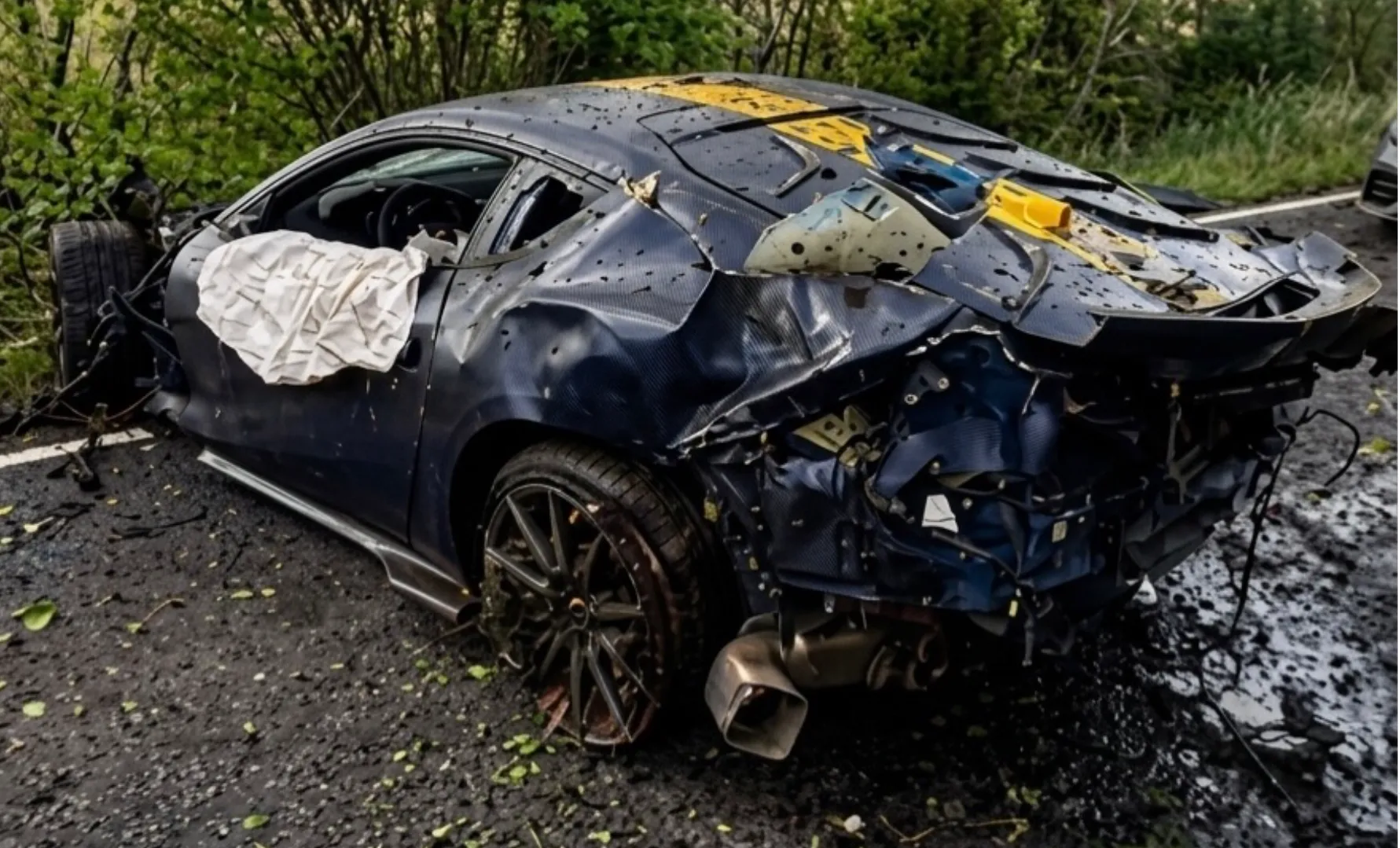 812 competizione incidente