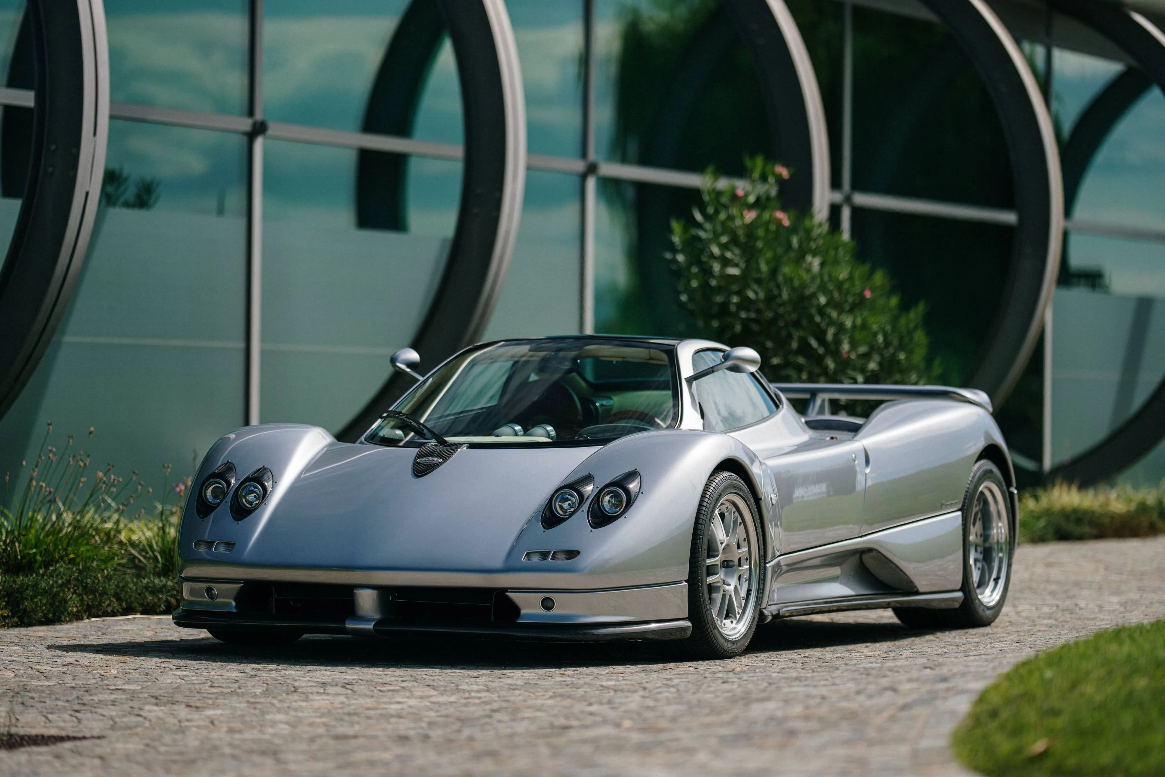Nell'immagine si vede la Pagani Zonda C12S a Villa d'Este 2026