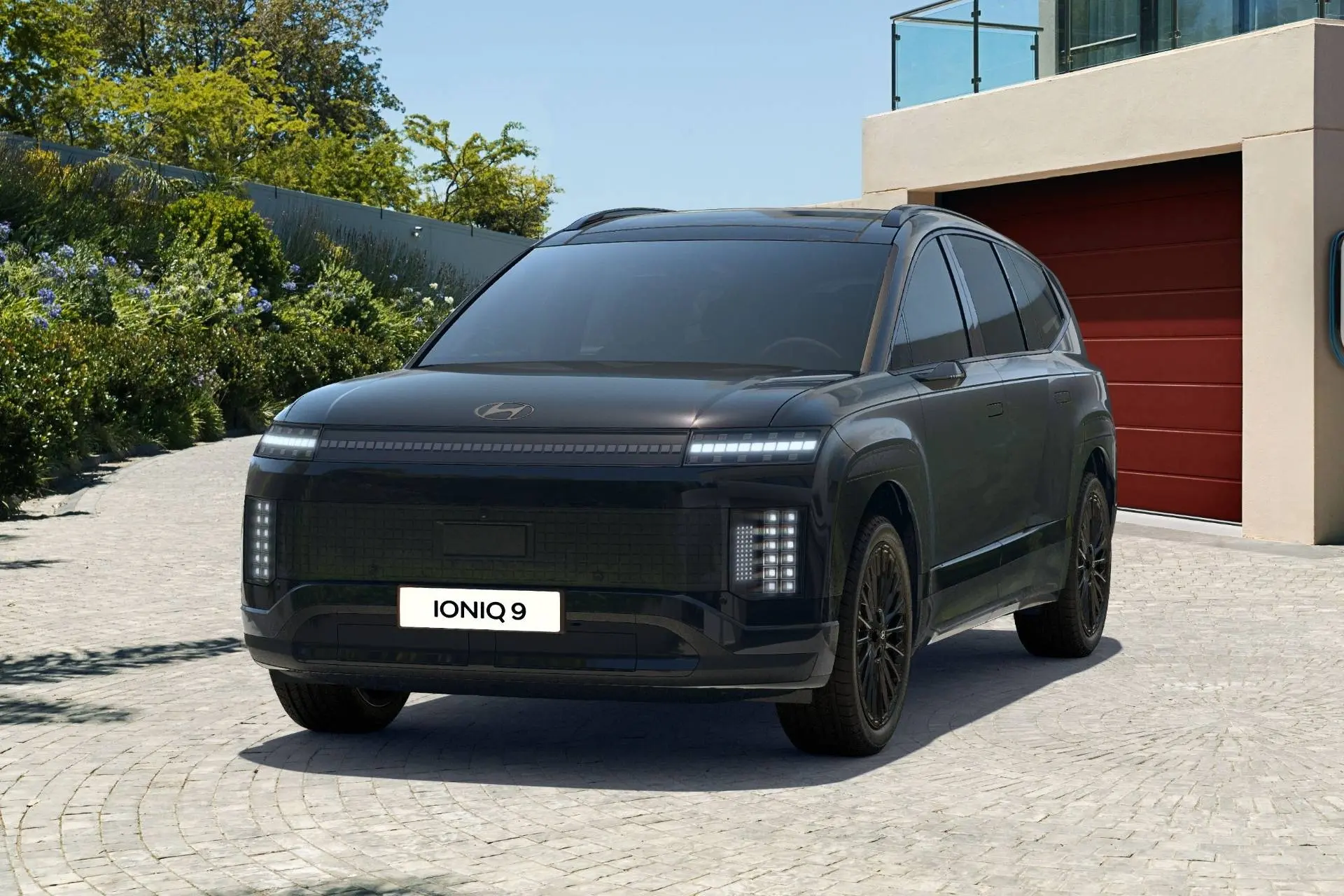IONIQ 9 Black Ink - front