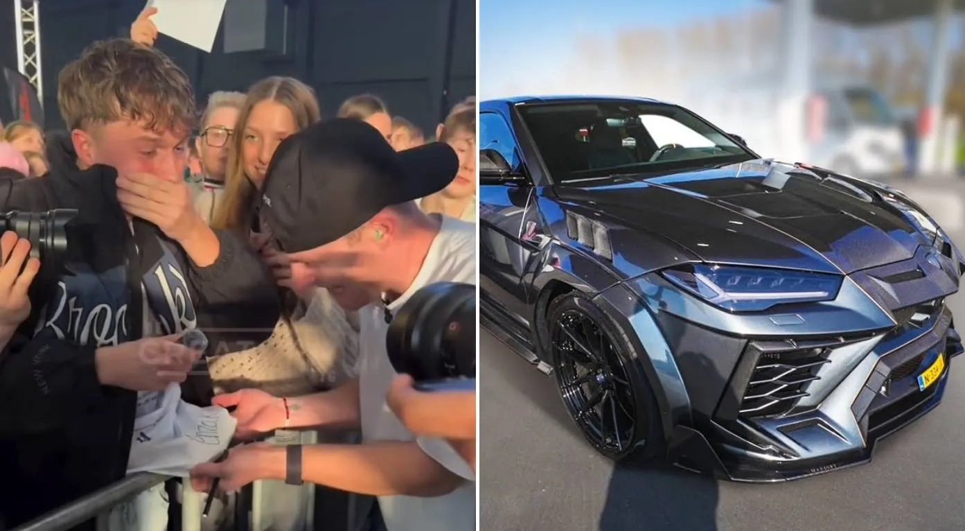 enzo knol lambo fan contract