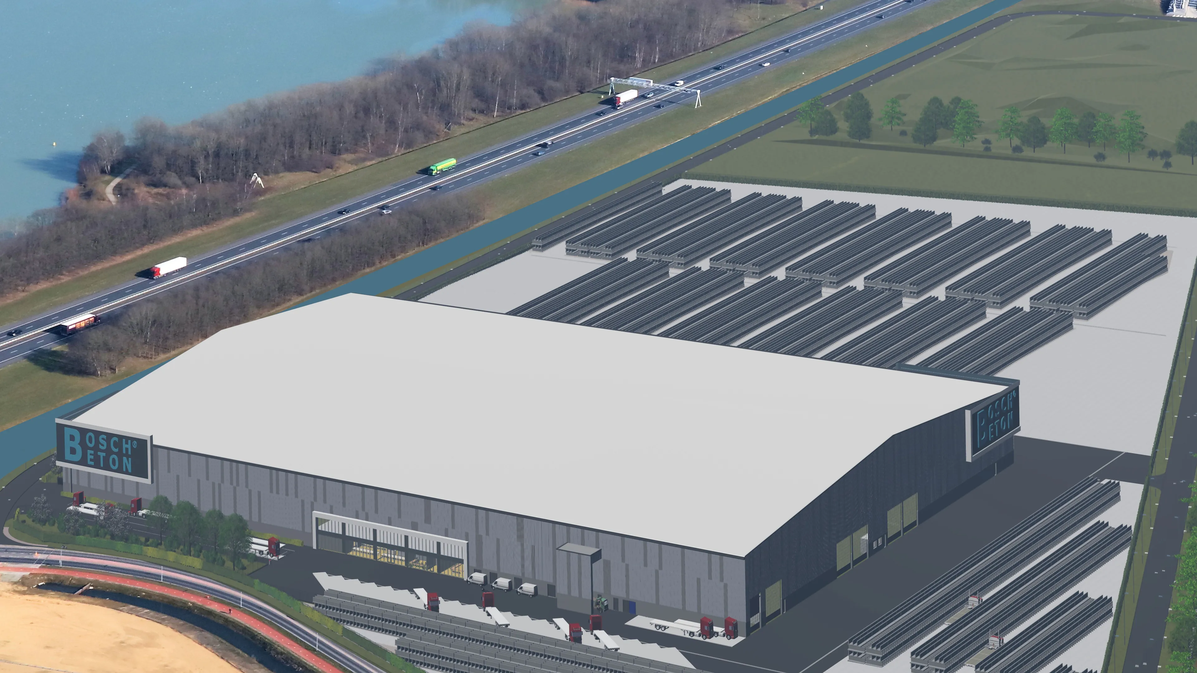 18 055 impressie betonfabriek bosch beton op harselaar driehoek