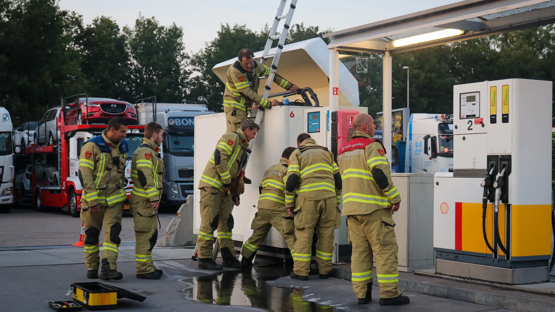 brandstoflekkage barneveld