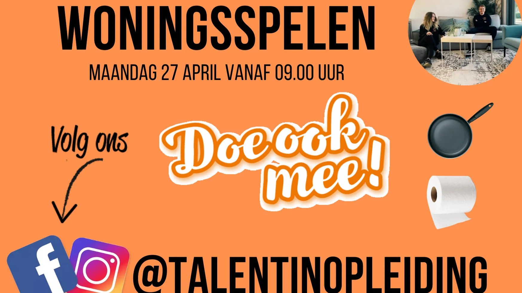 flyer woningsspelen aankondiging 1