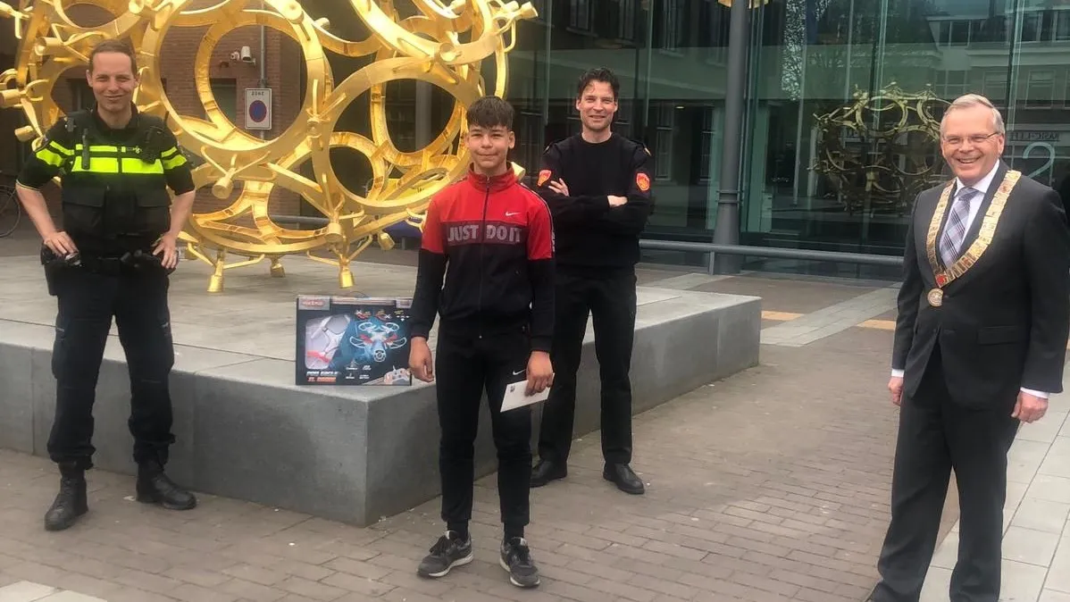 foto bij persbericht hulde kordaat optreden