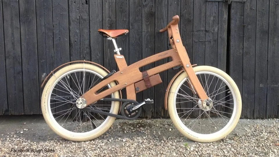 houten fiets