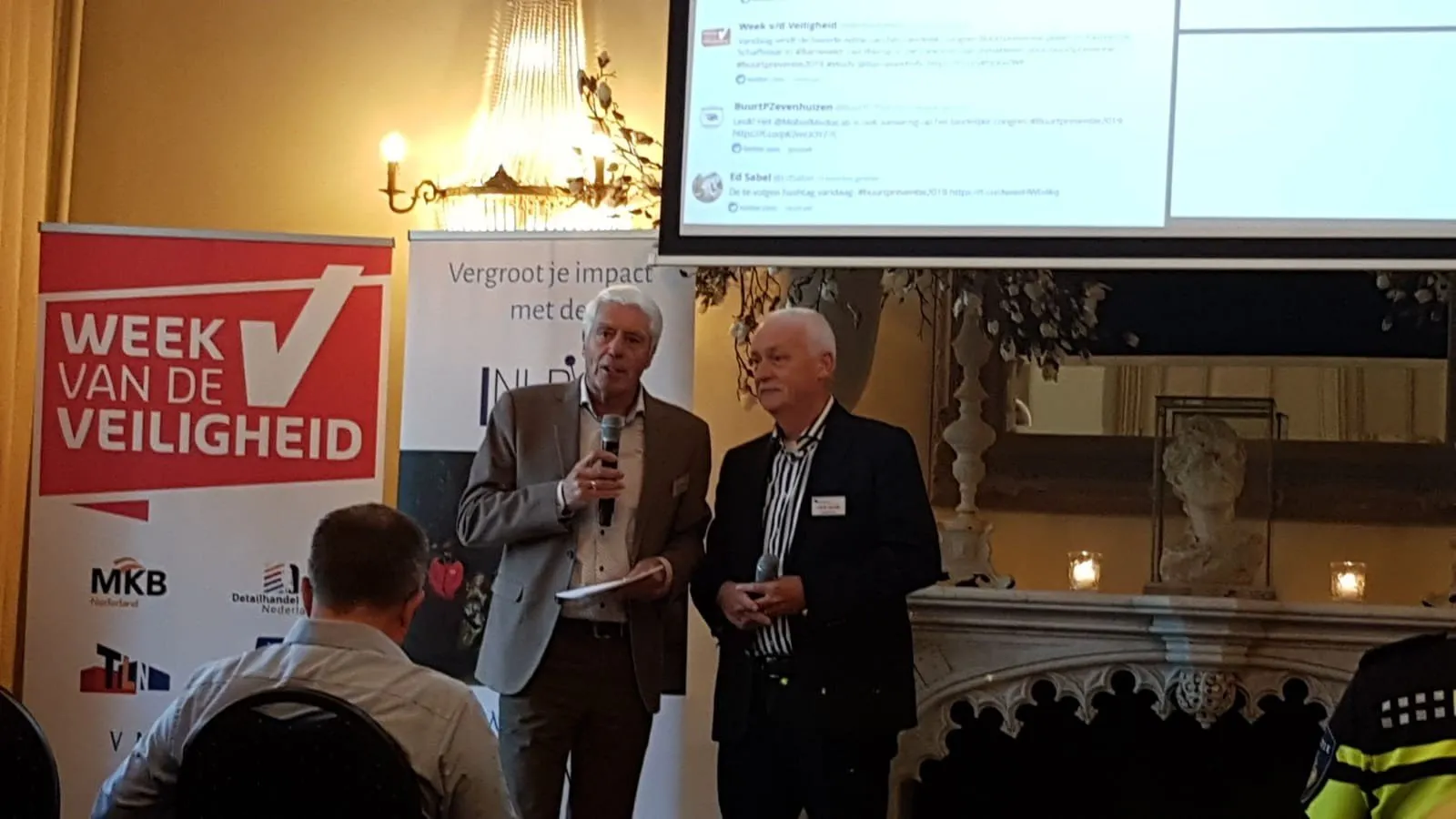 klaas wilting en burgemeester asje van dijk