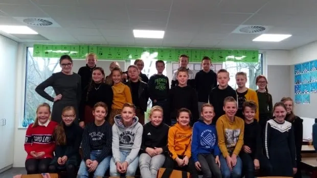 klas 8 a van de vesting zij hadden de hoogste gemiddelde opbrengst per leerling p verweij