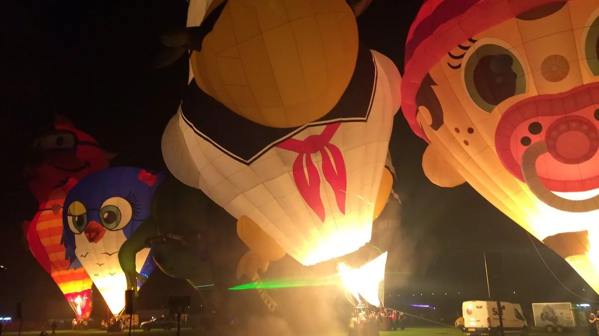 nightglow ballon twitter