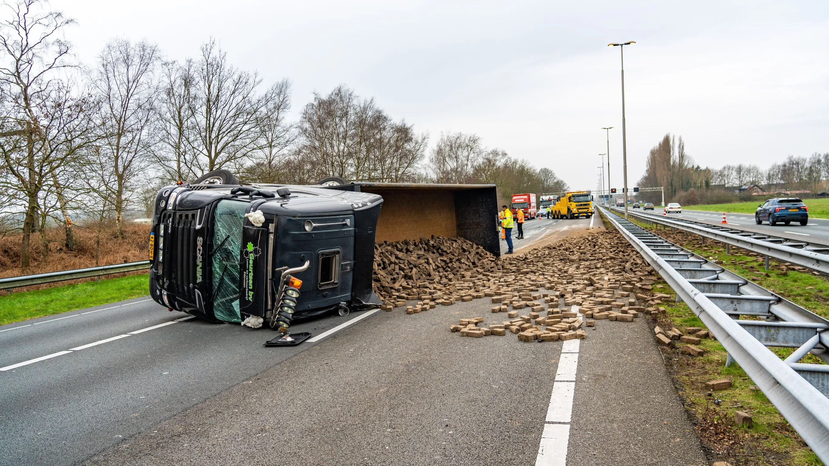 ongeval a1 steenauto