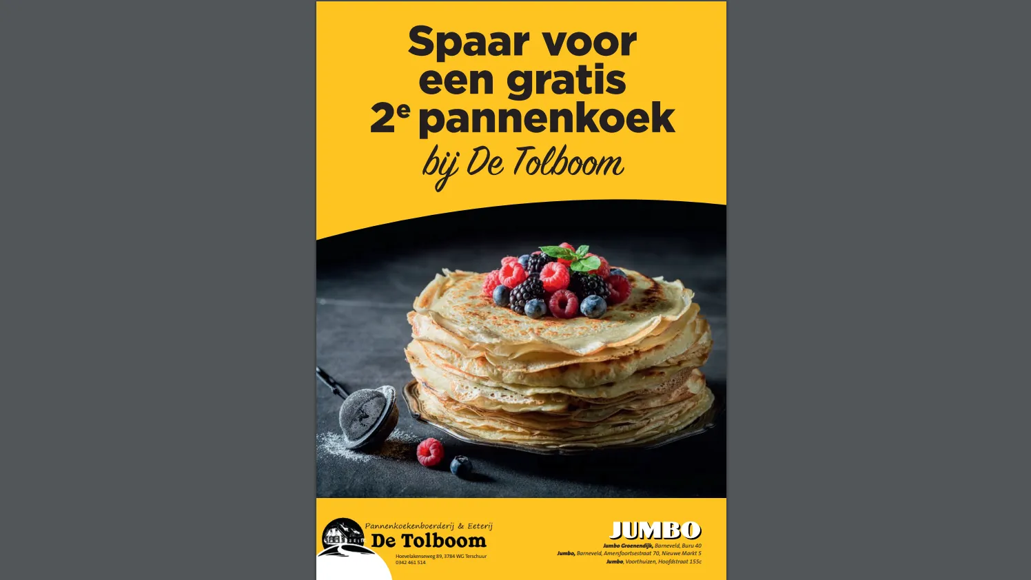 pannenkoek actie jumbo
