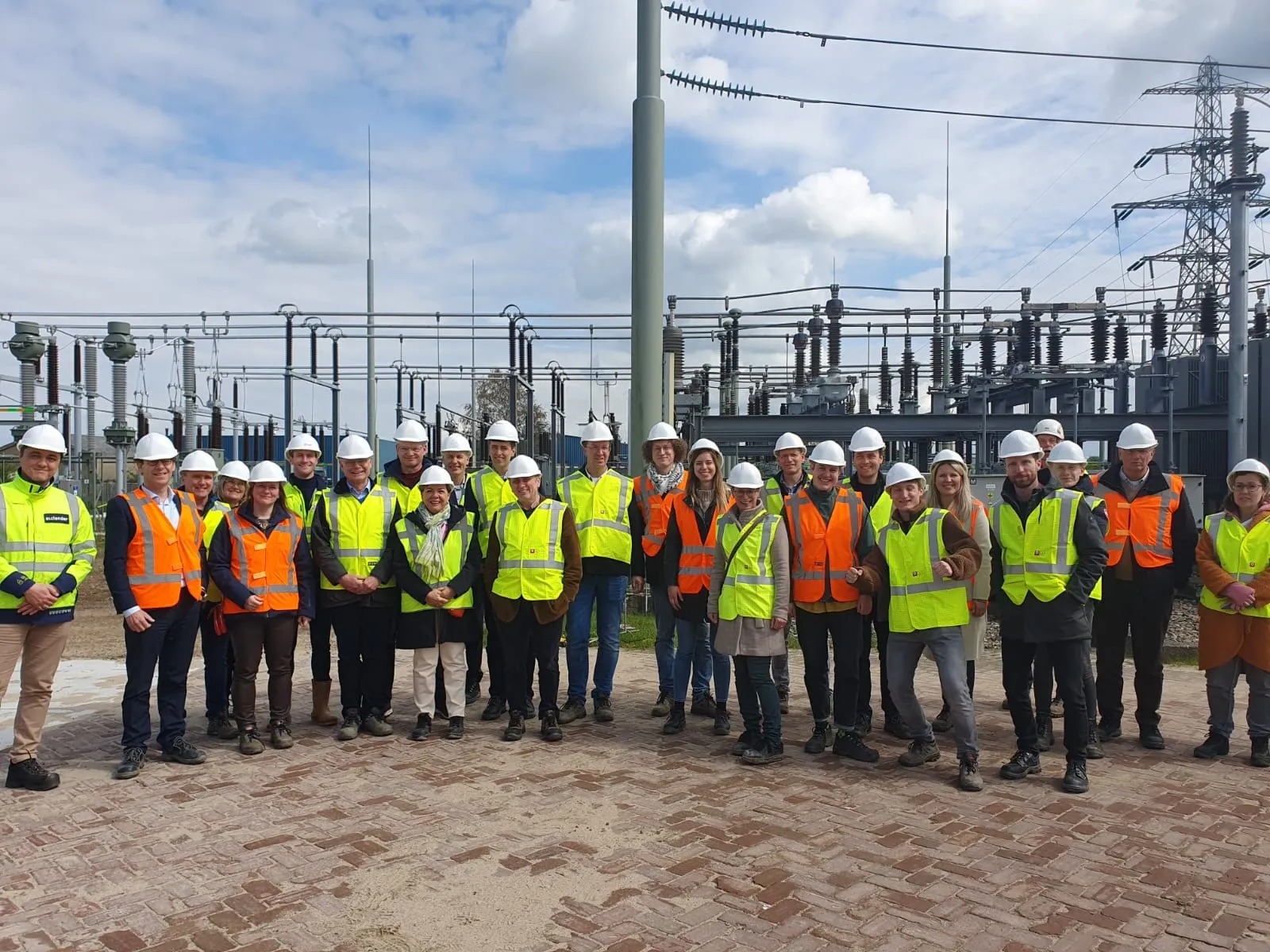 ps bij onderstation van liander in tiel