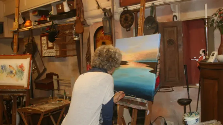 schilderen in een inspirerende omgeving johan timmers