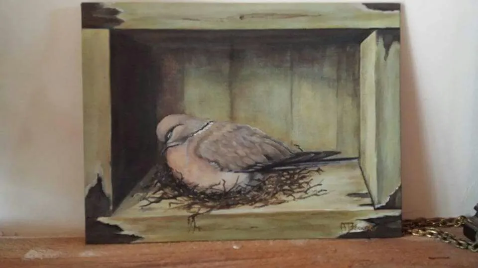 schilderij marian brouwer