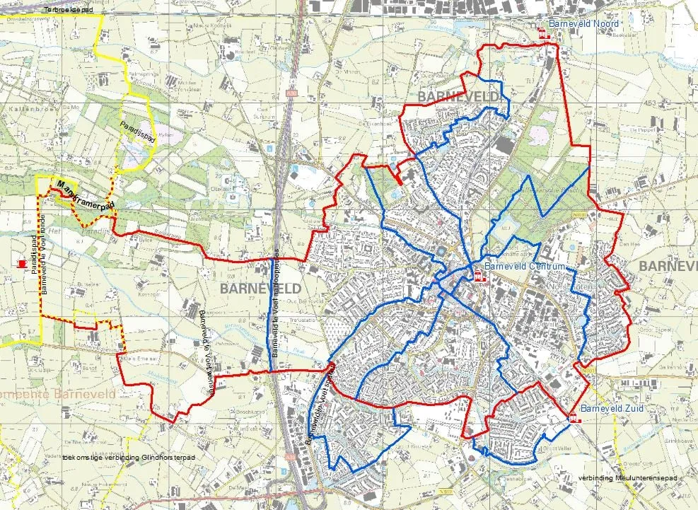 wandelroute rondje barneveld
