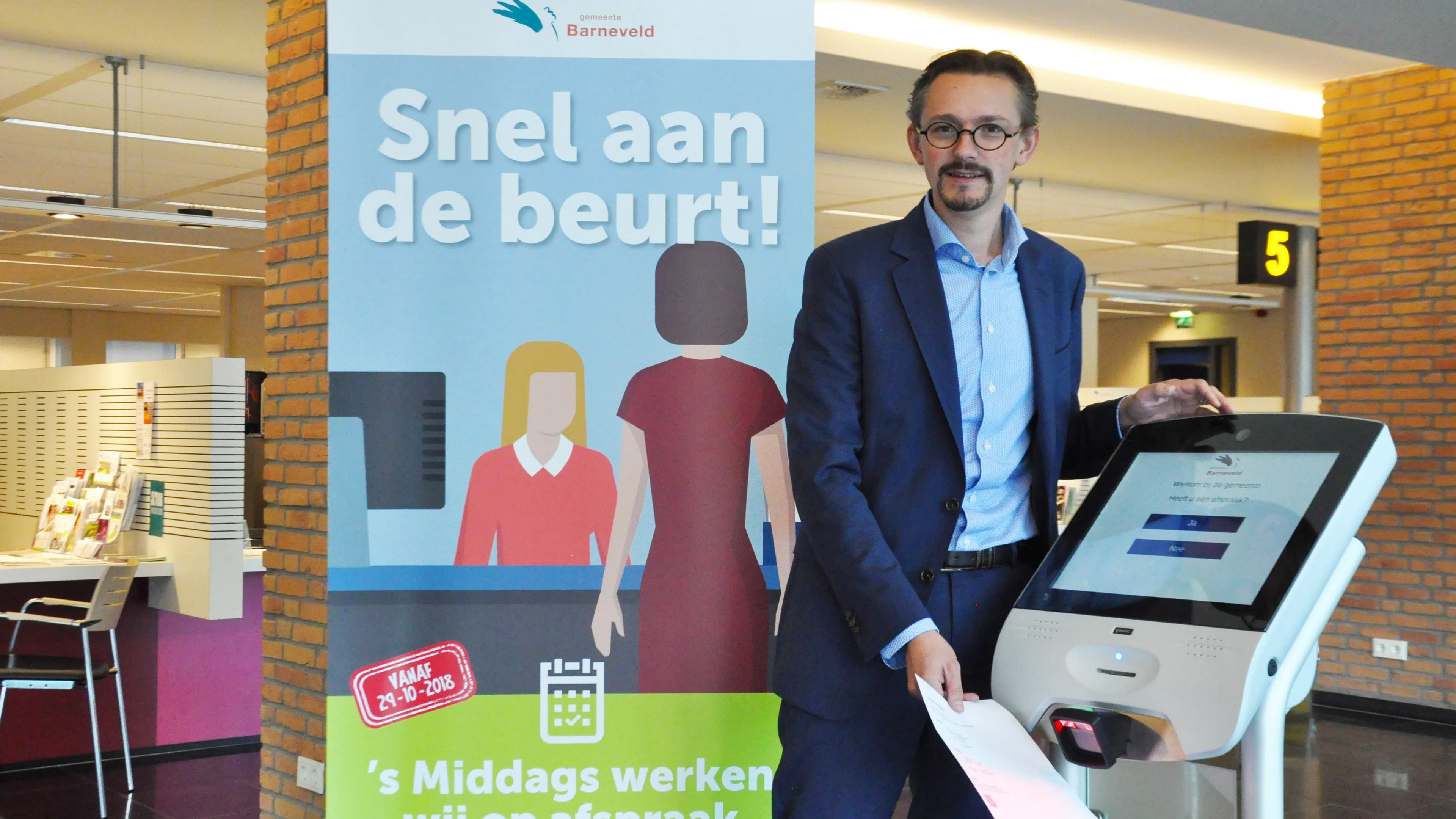 werken op afspraak van start wethouder van de burgwal