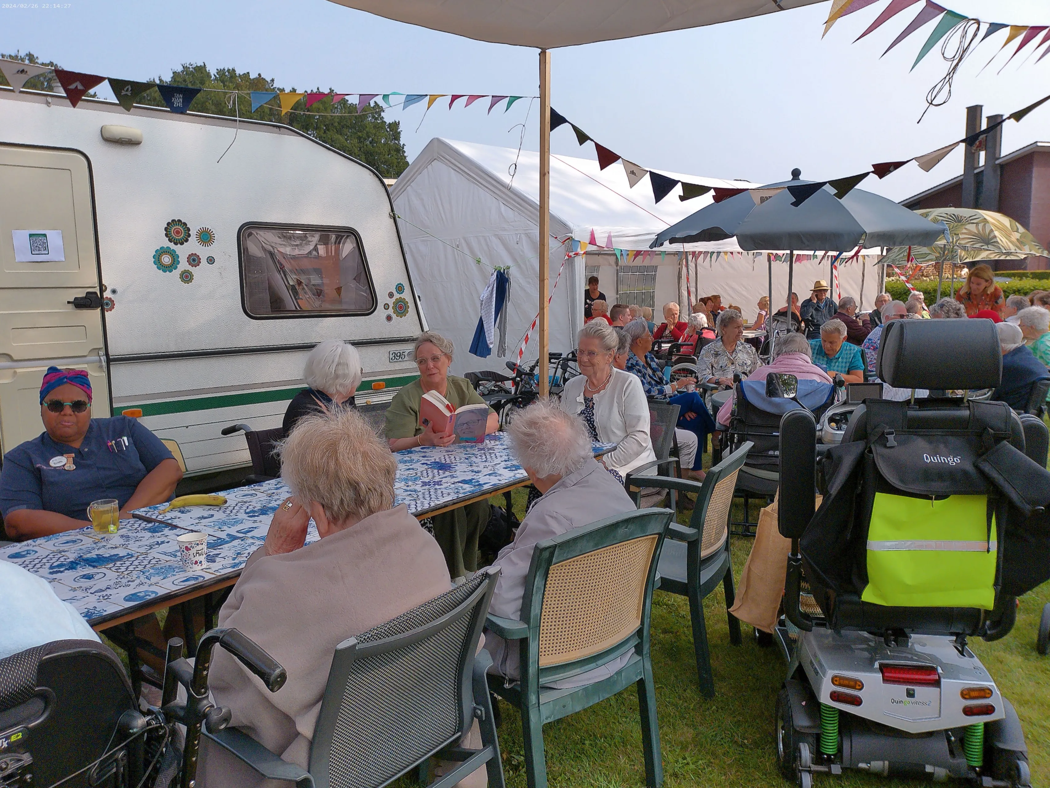 voorlezen bij camping nieuw avondrust voorthuizen