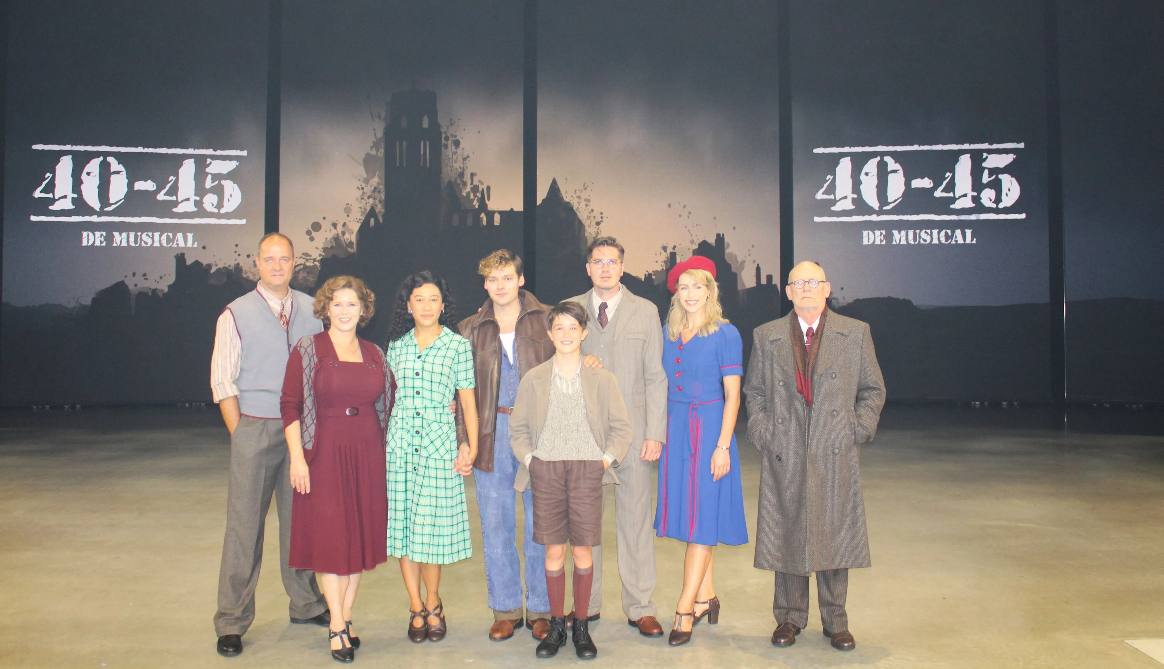 cast 40 45 de musical chris ouboter 3