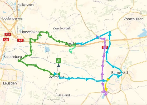 kaartje wegomleiding