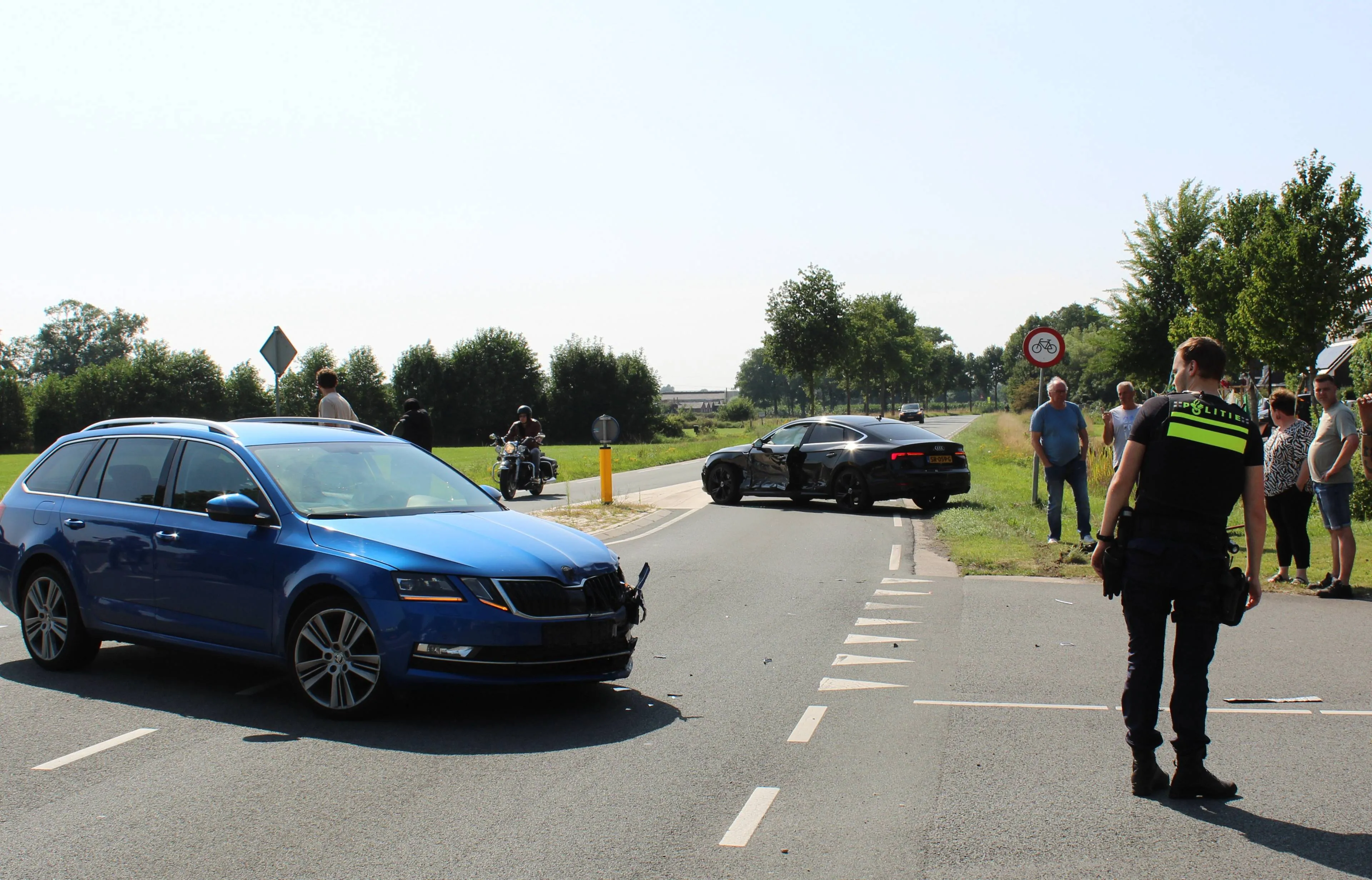 Aanrijding Westzoom Lunteren 12 augustus 2025