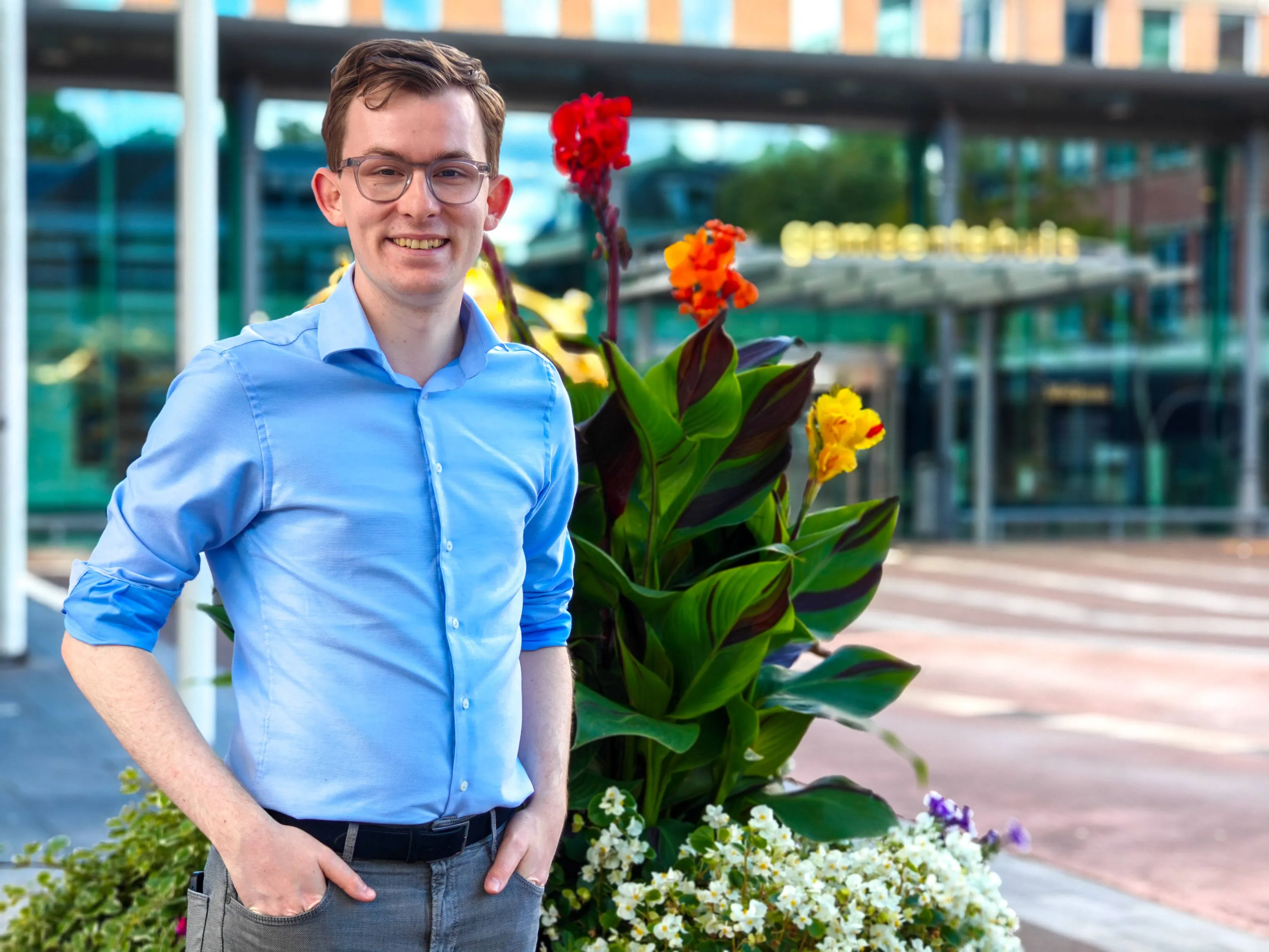 Fotobijlage kandidaat-lijsttrekker Jarne van Schaik De Barneveldse VVD