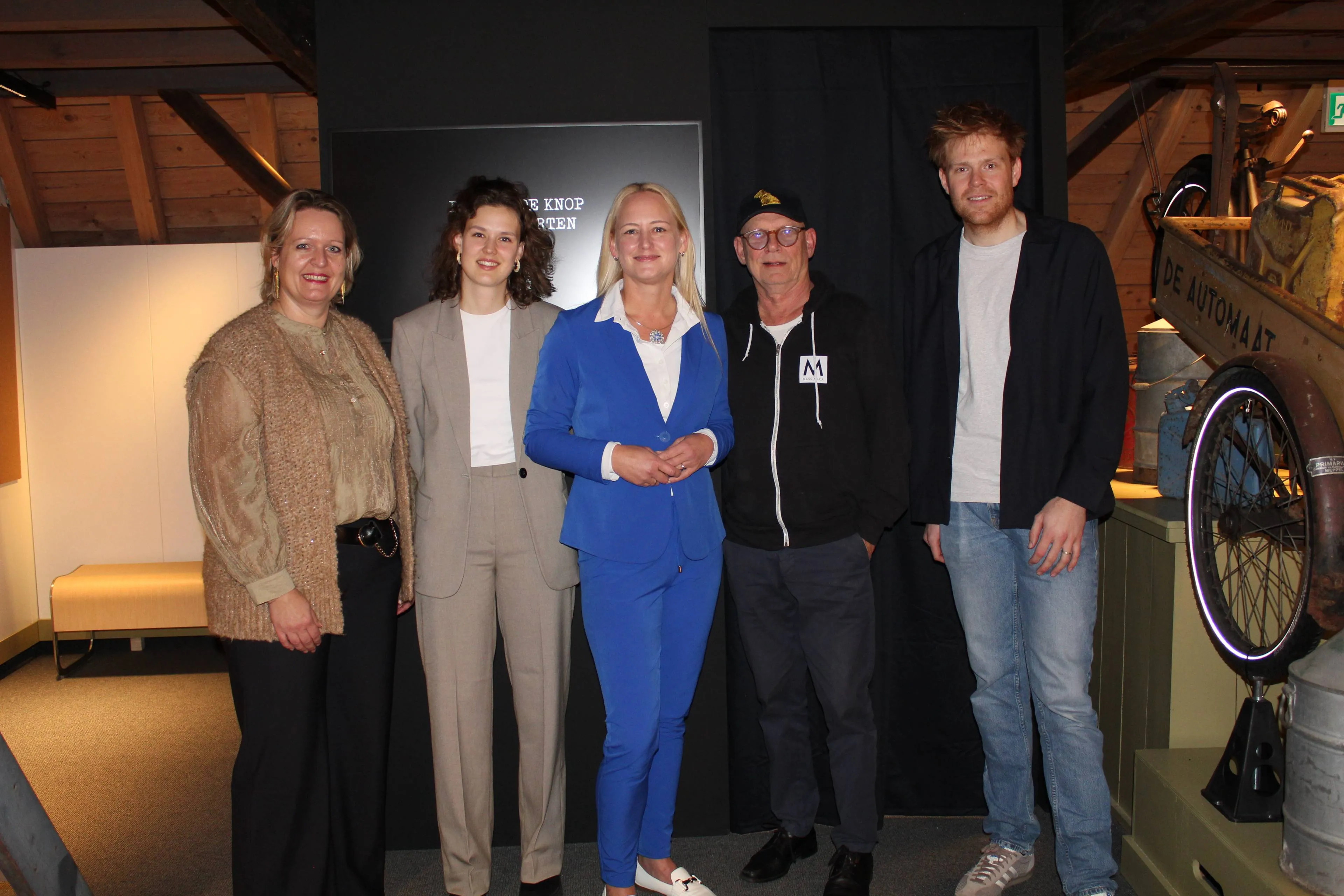 Opening installatie Living the dilemma -40-45 De Musical in Museum Nairac in Barneveld © Chris Ouboter