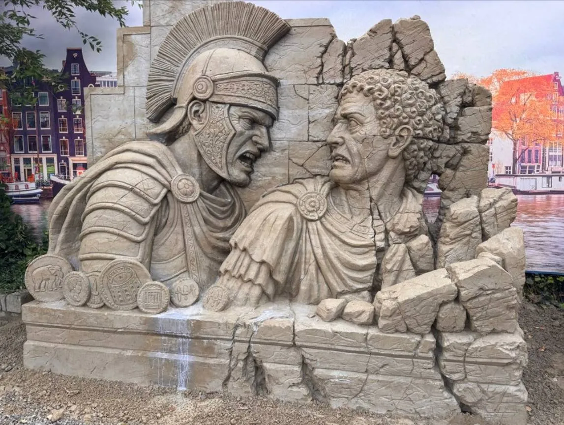 Zand sculptuur