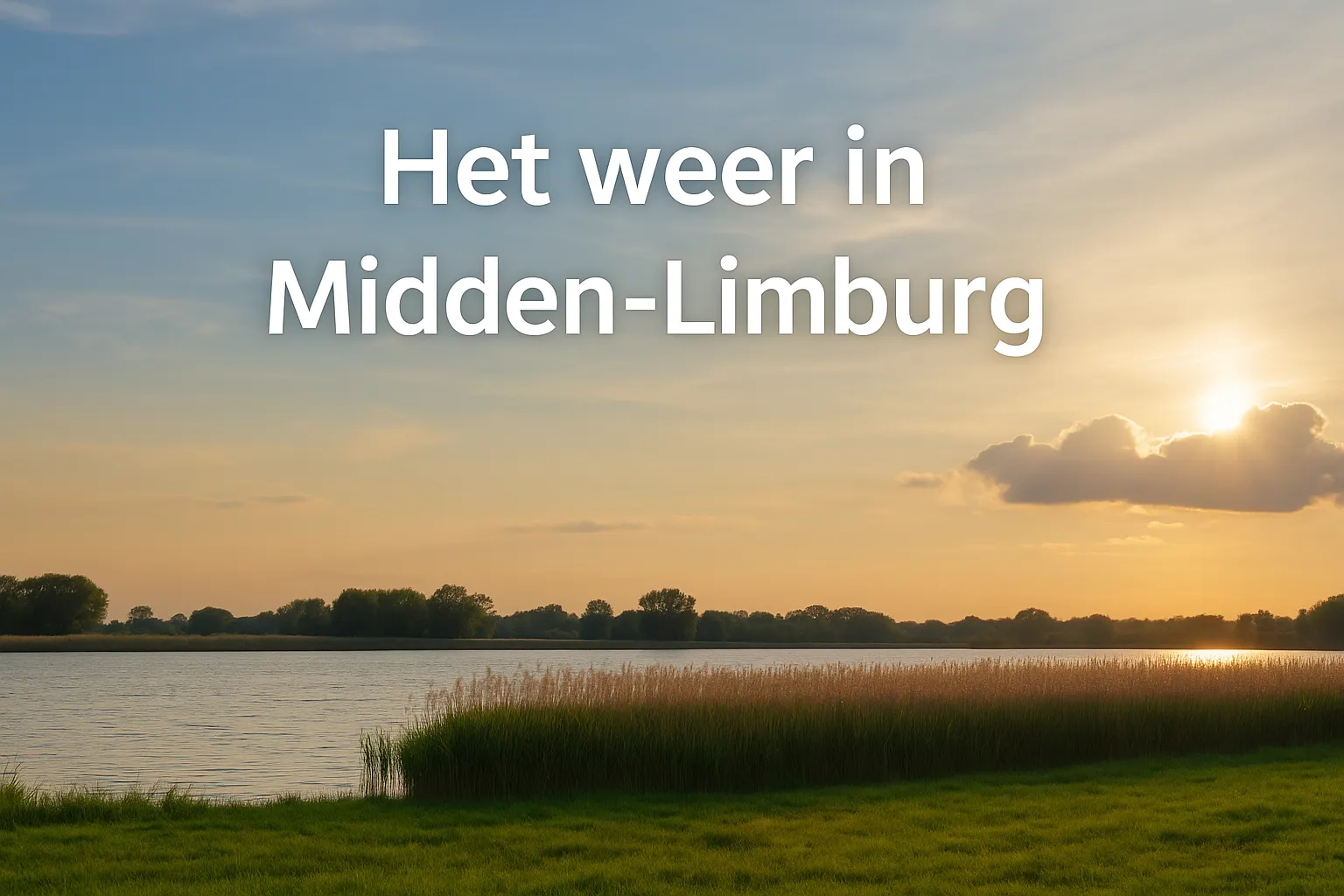 Het weer in Midden-Limburg