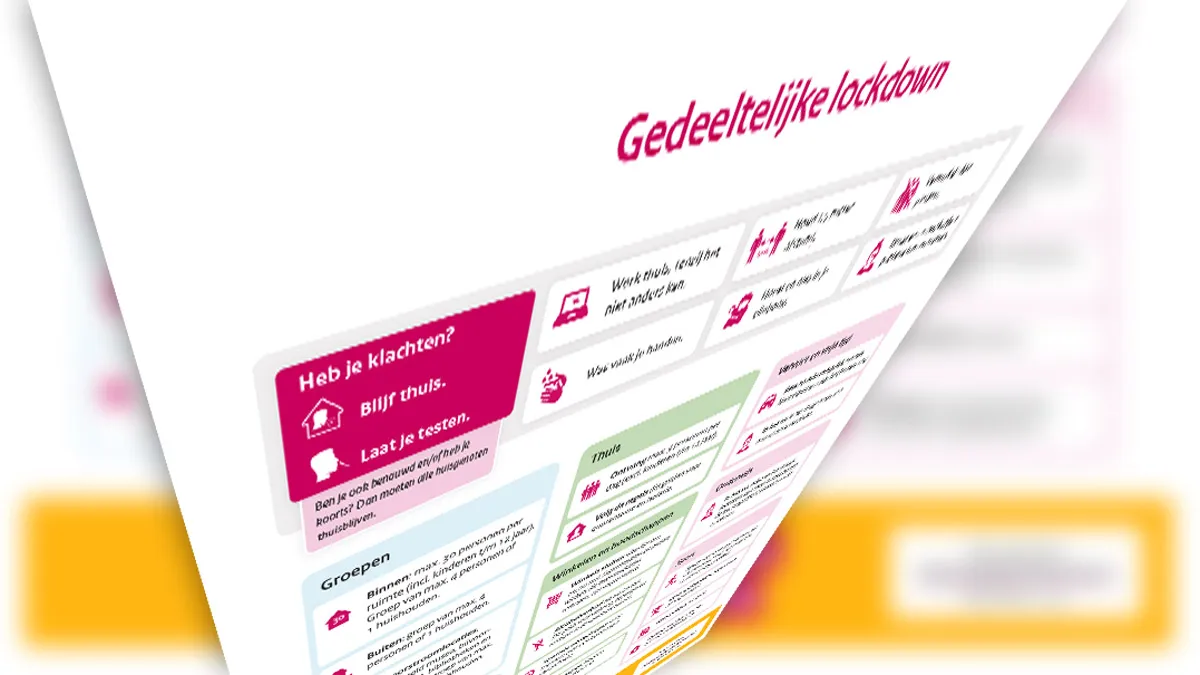 gedeeltelijke lockdown