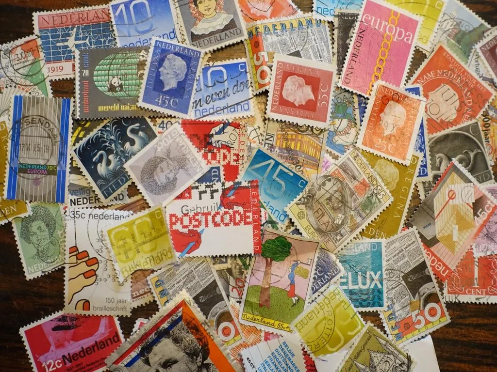 postzegels