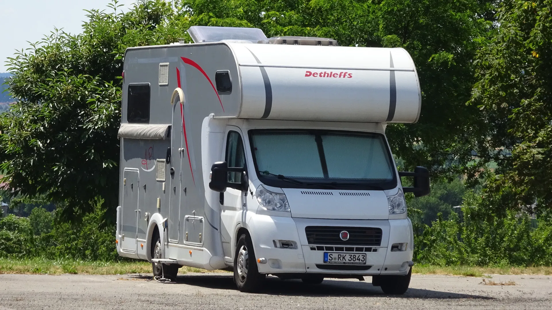 televisie kijken camper