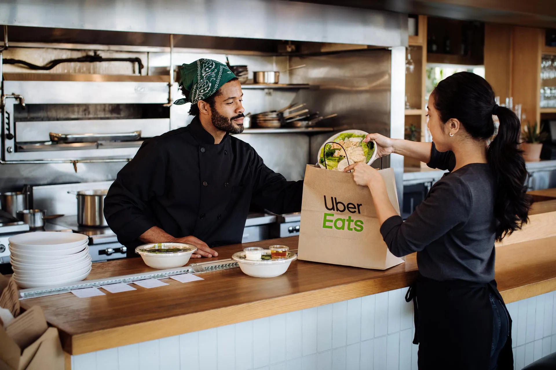 ubereats persfoto
