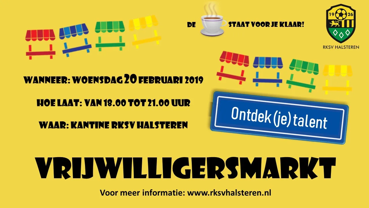 vrijwilligersmarkt
