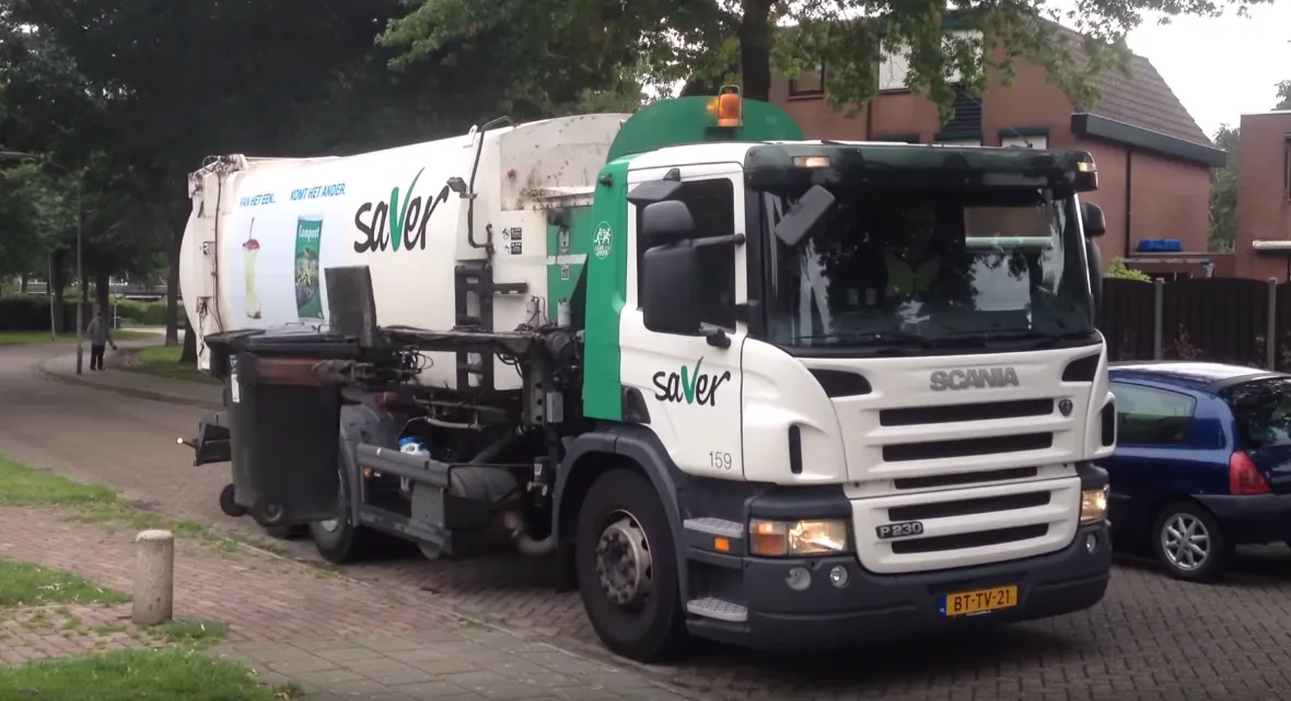 vuilniswagen saver