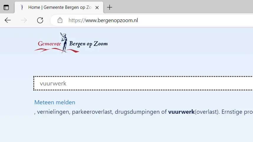 vuurwerkoverlastmeldenbergenopzoom